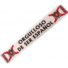 Bufanda Orgulloso de Ser Español. Modelo 024