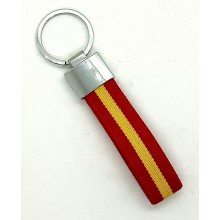 Llavero lona bandera España. Modelo 795
