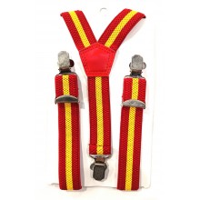 Tirantes infantiles bandera España. Modelo 008