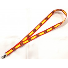 Lanyard bandera España Águila de San Juan. La Tienda de España