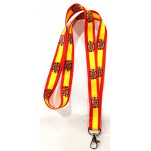 Lanyard bandera España Águila de San Juan. La Tienda de España