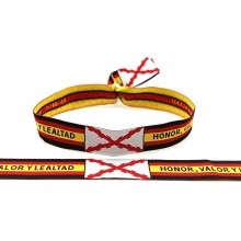 Pulsera Cruz de Borgoña. Modelo 326