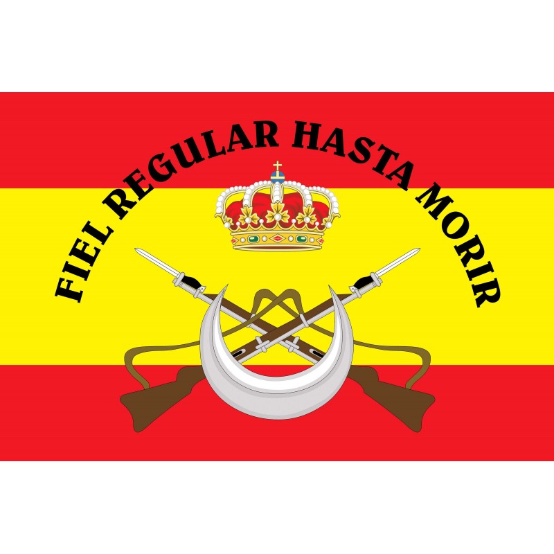 Bandera España Regulares - La Tienda de España