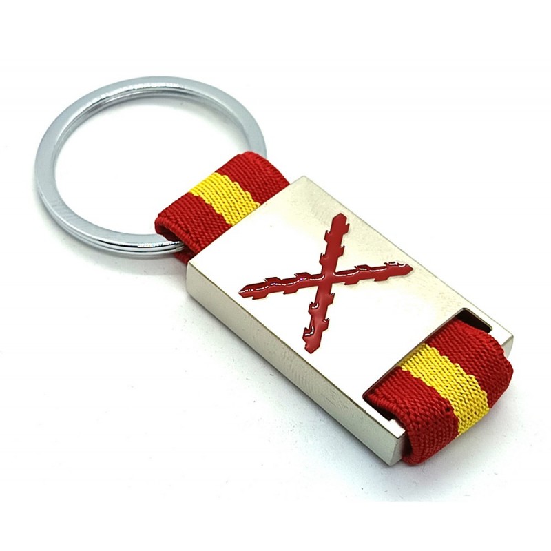 Llavero Cruz de Borgoña. La Tienda de España