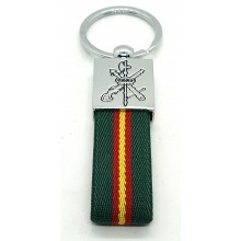 Llavero Legión Española verde. Modelo 806