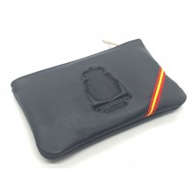 Monedero de piel bandera España Policía Nacional. La Tienda de España