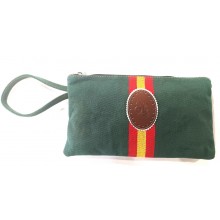 Bolso verde bandera España con caballo - La Tienda de España