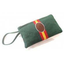 Bolso verde bandera España con caballo - La Tienda de España