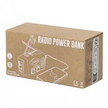 Radio de emergencia con linterna y cargador de móvil. La Tienda de España