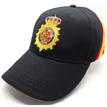 Gorra Policía Nacional negra. La Tienda de España