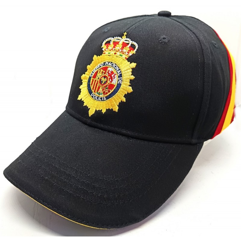 Gorra Policía Nacional negra. La Tienda de España
