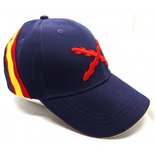 Gorra Cruz de Borgoña azul marino. La Tienda de España