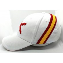 Gorra Cruz de Borgoña blanca. La Tienda de España
