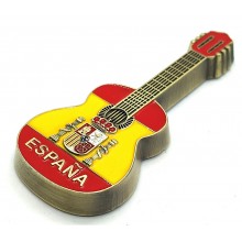 Imán Guitarra bandera España. La Tienda de España