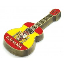 Imán Guitarra bandera España. La Tienda de España