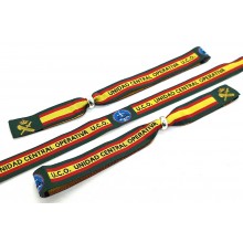 Pulsera UCO Guardia Civil bandera España. Modelo 348