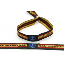 Pulsera UCO Guardia Civil bandera España. Modelo 348