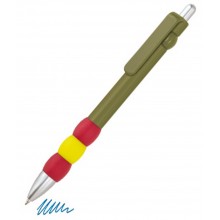Bolígrafo bandera España verde militar. La Tienda de España