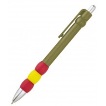 Bolígrafo bandera España verde militar. La Tienda de España