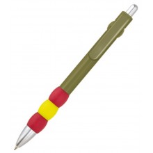Bolígrafo bandera España verde militar. La Tienda de España