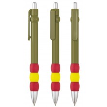 Bolígrafo bandera España verde militar. La Tienda de España