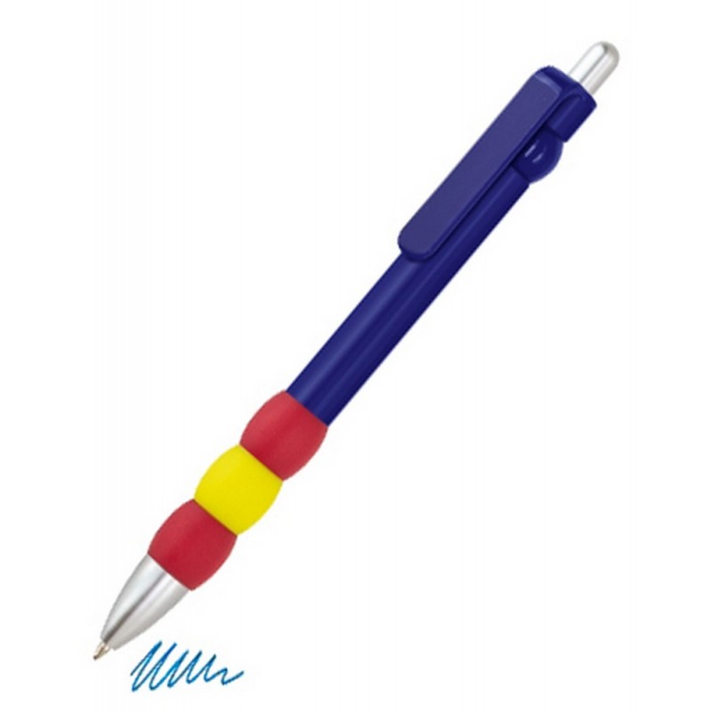 Bolígrafo bandera España azul marino. La Tienda de España