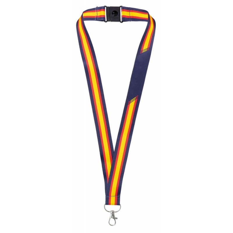 Lanyard bandera España marino. Modelo 10964. La Tienda de España
