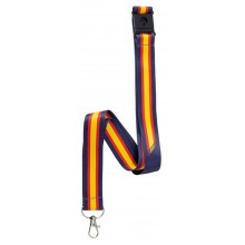 Lanyard bandera España marino. Modelo 10964. La Tienda de España