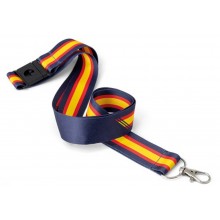 Lanyard bandera España marino. Modelo 10964. La Tienda de España