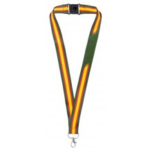 Lanyard bandera España verde militar. Modelo 10964. La Tienda de España