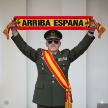 Bufanda España Águila de San Juan. La Tienda de España