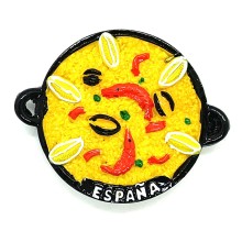 Imán España paella. La Tienda de España