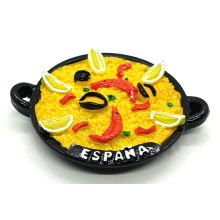 Imán España paella. La Tienda de España