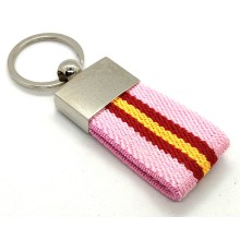 Llavero bandera España rosa. La Tienda de España