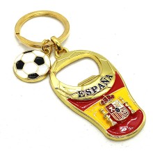 Llavero España balón abridor. La Tienda de España