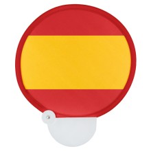 Abanico plegable bandera España. La Tienda de España