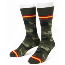 Calcetines camuflaje bandera España. La Tienda de España