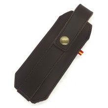 Funda navaja cuero bandera España. La Tienda de España