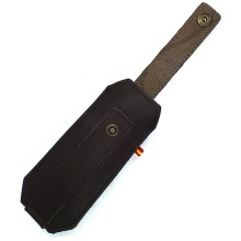 Funda navaja cuero bandera España. La Tienda de España