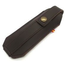 Funda navaja cuero bandera España. La Tienda de España