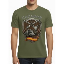 Camiseta Cazador verde. La Tienda de España
