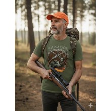 Camiseta Cazador verde. La Tienda de España