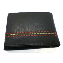 Cartera piel bandera de España. Modelo 7703 marrón. La Tienda de España