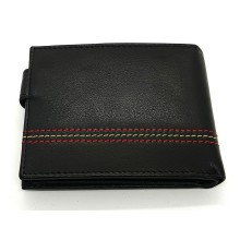 Cartera piel bandera de España. Modelo 7707 negro. La Tienda de España