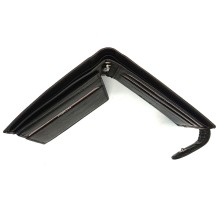 Cartera piel bandera de España. Modelo 7707 marrón oscuro. La Tienda de España