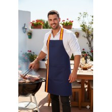 Delantal Bandera España azul marino. Modelo 040. La Tienda de España