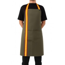 Delantal Bandera España kaki. Modelo 042. La Tienda de España