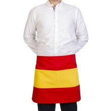 Delantal camarero Bandera España. Modelo 045. La Tienda de España