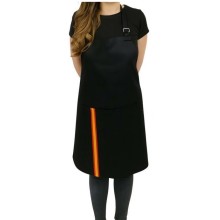 Delantal Bandera España negro. Modelo 050. La Tienda de España