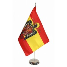 Bandera España Águila de San Juan sobremesa 30x20cm - La Tienda de España